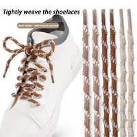 Lacets unisexes doux et moelleux en peluche, personnalisés, de haute qualité, ronds, pour baskets, chaussures en toile, chaussures de sport décontractées