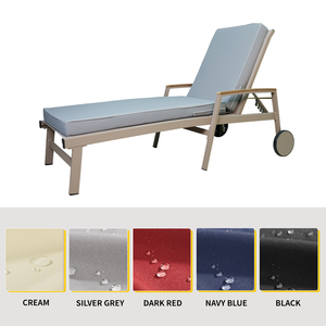 كرسي خارجي مقاوم للماء بنمط حديث للاستعمال المنزلي قابل للغسل وقابل للطي - Product Image 4