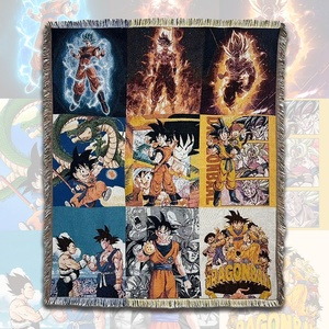 Các Nhà Sản Xuất Biểu Tượng Tùy Chỉnh Bông <span class=keywords><strong>Jacquard</strong></span> Cho Chắp Vá Áo Anime Tấm Thảm Chăn Tùy Chỉnh - Product Image 1