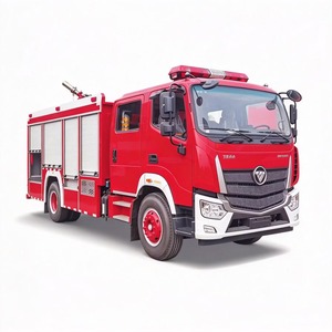 Camion de pompiers à mousse et eau Foton Rowor 4x2 6t pour les incendies communautaires et industriels - Product Image 1