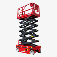 Plateforme élévatrice à ciseaux industrielle électrique durable CE OEM 6m 10m 14m pour petits travaux en hauteur