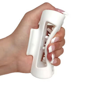 Kadınlar için özel 11cm kullanımlık silindir silikon saç pençe klip yumuşak kauçuk esnek kırılmaz Hairclip - Product Image 3