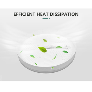 Painel de luz <span class=keywords><strong>led</strong></span> com economia de energia, sala de estar, superfície de alumínio redonda, 18w, 24w, 36w e 48w, sem moldura - Product Image 5