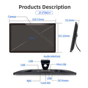 Android 18-65 inch LCD hiển thị kỹ thuật số biển màn hình treo tường video panel màn hình cho quảng cáo trong cửa hàng Tường Gắn - Product Image 4
