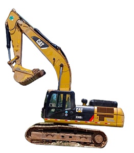 Excavatrice Caterpillar 336D2 d'occasion à faible nombre d'heures, 36T, hydraulique, certifiée CE, avec accessoire de pincement et brise-roche - Product Image 1