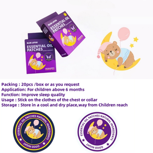 Autocollant parfumé personnalisé Aroma Sleep <span class=keywords><strong>Patch</strong></span> étiquette personnalisée autocollant parfum - Product Image 3