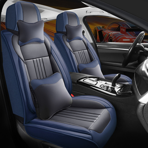 Housse de siège de voiture Aurora, ensemble complet, cuir Nappa, toutes saisons, style luxueux, confortable, intérieur de voiture haut de gamme - Product Image 3