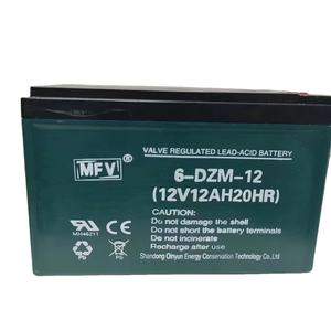 12V12AH 유지 보수 무료 충전식 납산 배터리 UPS 전기 자전거 스쿠터 골프 카트 조명 6-DZM-12 응용 프로그램 - Product Image 1