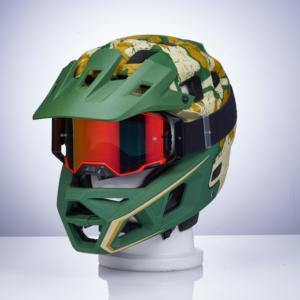 Đường núi đầy đủ mặt Dirt Bike Mũ bảo hiểm cho người lớn Visor ánh sáng Mũ bảo hiểm đi xe đạp - Product Image 2