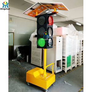 Feux de signalisation routière mobiles à énergie solaire 100/200/300 mm RVB pour intersection temporaire - Product Image 5