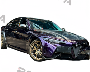 Para <span class=keywords><strong>Alfa</strong></span> Romeo Giulia actualizado GTAM Body Kit 1:1 parachoques de cuerpo ancho capó de ala trasera de fibra de carbono - Product Image 2