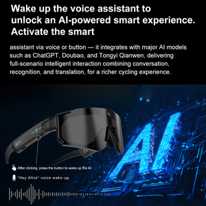 <span class=keywords><strong>Occhiali</strong></span> Sportivi Intelligenti M95 Ultraleggeri con Funzionalità AI Integrate, Fotocamera <span class=keywords><strong>da</strong></span> 8MP per Foto e Video, Riproduzione Musicale e Chiamate - Product Image 3