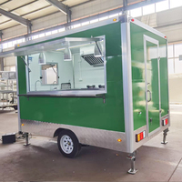 Équipement de cuisine restauration complète camion de restauration chariot de nourriture pour hot-dogs remorque de nourriture personnalisée USA chariot de restauration rapide remorque de concession