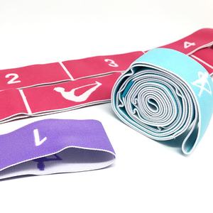 Cinturón <span class=keywords><strong>de</strong></span> Yoga <span class=keywords><strong>de</strong></span> alta elasticidad, correa <span class=keywords><strong>de</strong></span> <span class=keywords><strong>estiramiento</strong></span> <span class=keywords><strong>de</strong></span> Yoga, 9 bandas <span class=keywords><strong>de</strong></span> resistencia con asana - Product Image 4