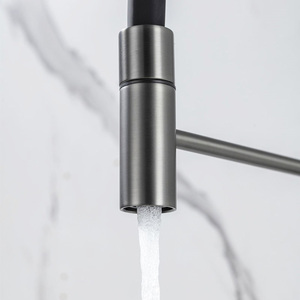 Grifos de Cocina de Lujo, Mezclador de Latón Dorado, Grifos de Agua, Grifos de Cocina con Rociador Extraíble, Grifos de Laboratorio - Product Image 5