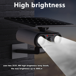 Sản phẩm có chức năng sạc năng lượng mặt trời, điều khiển ánh sáng và cảm ứng cơ thể con người t - Product Image 4