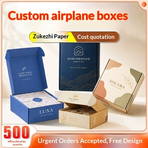 Cajas de Cartón Kraft Impresas Personalizadas para Cosméticos, Comercio Electrónico, Logotipo para Pequeños Lotes - Product Image 2