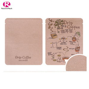 In magazzino Eco Friendly a prova di odore di alluminio stampato sacchetto di caffè a goccia <span class=keywords><strong>confezione</strong></span> - Product Image 6