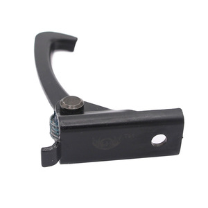 Jeep Wrangler 2007-2018JK <b>Hood</b> Latch 55395654AA Black Iron <b>Engine</b> <b>Hood</b> Hook Replacement Part - Product Image 4