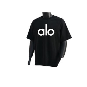 Lulu Plain stampata t-shirt per modello 120 origine messico A L O - Product Image 1