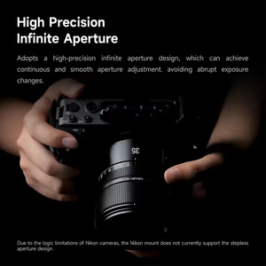 Objectif Prime Plein Format Brightin Star AF 35mm F/1.8 à Grande Ouverture Automatique avec Filtre 62mm pour Montures E & Z (a6400/a7) – Grande Ouverture F/1.8 - Product Image 2