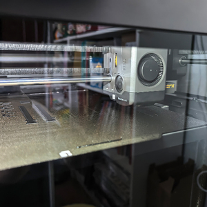 Bambu Lab X2D Combo Dual Extruder 3D Printer, 65&deg;C Heated Chamber, CoreXY High Speed