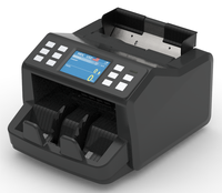 HL-P85 double compteur de mélange de valeur CIS compteur de factures mélange automatique la dénomination de la machine de comptage de l'argent comptant