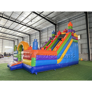 Khối Nhà Nảy Bơm Hơi Thương Mại Trượt Lâu Đài Bouncy Đi Bộ Mặt Trăng - Product Image 4