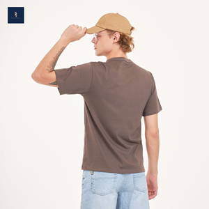 เสื้อยืดผู้ชายโอเวอร์ไซส์ยอดนิยม100% 200-210 GM แขนสั้นสไตล์สตรีท - Product Image 2