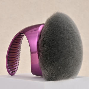 Offre Spéciale <span class=keywords><strong>grand</strong></span> pinceau de maquillage avec poignée en poudre en stock pour <span class=keywords><strong>le</strong></span> mélange de maquillage bronzant pour <span class=keywords><strong>le</strong></span> visage et <span class=keywords><strong>le</strong></span> corps - Product Image 3