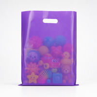Sacs en plastique à emporter personnalisés, sacs en plastique épais imprimés pour jus, gâteaux, couvertures, sacs en plastique perforés en provenance de Chine