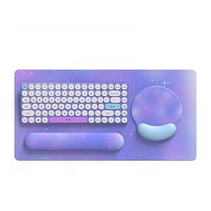 Reposamuñecas Ergonómico Personalizado de Fábrica, Alfombrilla para Ratón, Reposamuñecas para Teclado y Juego de Posavasos para Oficina y Escritorio - Product Image 4