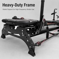 Machine de Pilates Mega Reformer Commerciale pour Entraînement Complet du Corps et Renforcement Musculaire, Équipement Professionnel pour Studio de Fitness OEM