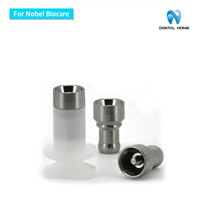 Composants de précision pour implants dentaires Nobel Biocare Multi-Unit Closed Tray Transfer en alliage de titane usiné CNC pour usage dentaire domestique