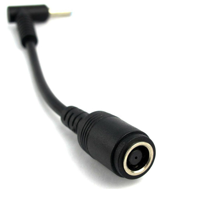 DC Power Charger Converter Adapter Cable 7.4mm to 4.5mm for HP Dell Blue Tips