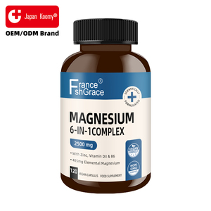 OEM Manufacturer Magnesium Complex Extracts Supplement Vitamin Support for Heart Health for Adults Magnesium Complex Capsules - Product Image 1
