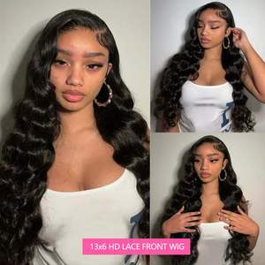 Perruque Lace Front Lueless 13x6 Body Wave 100% Cheveux Humains Remy Doux pour Femmes Noires - Product Image 5