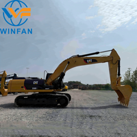 Excavatrice sur chenilles d'occasion CAT 336D2L avec accessoires complets pour l'exportation