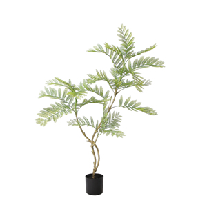 Plantas artificiales de 120cm en maceta, plantas tropicales, árbol de <span class=keywords><strong>Jacaranda</strong></span> para decoración interior del hogar - Product Image 2