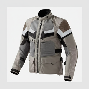 แจ็กเก็ตหนังขี่มอเตอร์ไซด์ของผู้ชายแจ็กเก็ตหนังฤดูหนาวสำหรับรถจักรยานยนต์แบบคลาสสิกมีแผ่นปิดและซิป - Product Image 1