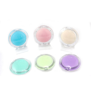 2025 gros miroir cosmétique poche bleu miroir de poche logo personnalisé miroirs de maquillage - Product Image 2