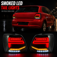 JC Upgrade Venta al por Mayor Conjunto de Luces Traseras LED Completas 2009-2018, Luz Trasera con Intermitentes para Volkswagen VW Polo MK5