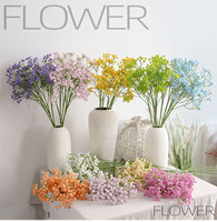 108 Têtes de Fleurs Artificielles Réalistes en Plastique Souple Effet Étoilé ; Fausses Fleurs Moulées par Injection pour Décoration Intérieure, Bouquets de Mariée et Mariages
