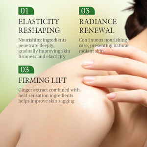 Crème raffermissante au gingembre KORMESIC Private Label 50g, crème liftante pour le visage et le corps, lotion hydratante douce, crème apaisante, hydratant - Product Image 2