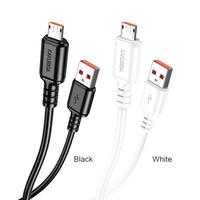 Promotion 2024 KAKUSIGA Câble Micro USB Populaire 1 Mètre Câble de Charge et de Données en PVC pour Téléphone Portable