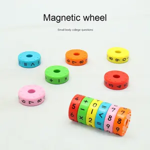 Vente en gros <span class=keywords><strong>de</strong></span> 20 cubes magnétiques en plastique <span class=keywords><strong>de</strong></span> 2cm, boîte d'aides pédagogiques pour élèves du primaire, cube fabriqué en 1ère année - Product Image 1