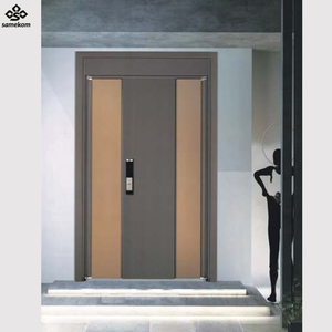 Poteau de porte en teck sculpté de luxe de haute qualité pour les designs de <span class=keywords><strong>portes</strong></span> d'entrée intérieures de maisons, villas et chambres - Product Image 5