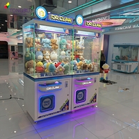 Machine à griffes pour restaurant, machine à animaux en peluche, à monnayeur, pour jouets en peluche et poupées, garantie 1 an, vente en gros usine