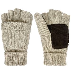 Gants d'hiver en laine Balastic et gants en coton de 100% laine pour la salle de glace travaillant avec du cuir Pu - Product Image 1