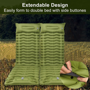 Colchón de aire inflable de TPU ligero portátil para exteriores, cama inflable para acampar, colchoneta inflable para dormir, colchoneta autoinflable para dormir - Product Image 6